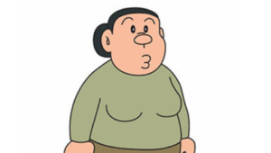 Personajes de Doraemon | Madre de takeshi (gigante)