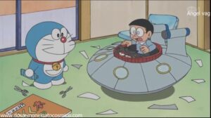Doraemon Capitulo 077 El lio de los recortables de papel