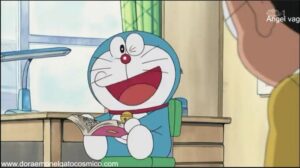 Doraemon Capitulo 385 La mascota de Nobita es un perro de papel