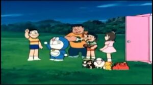 Doraemon y la fábrica de juguetes